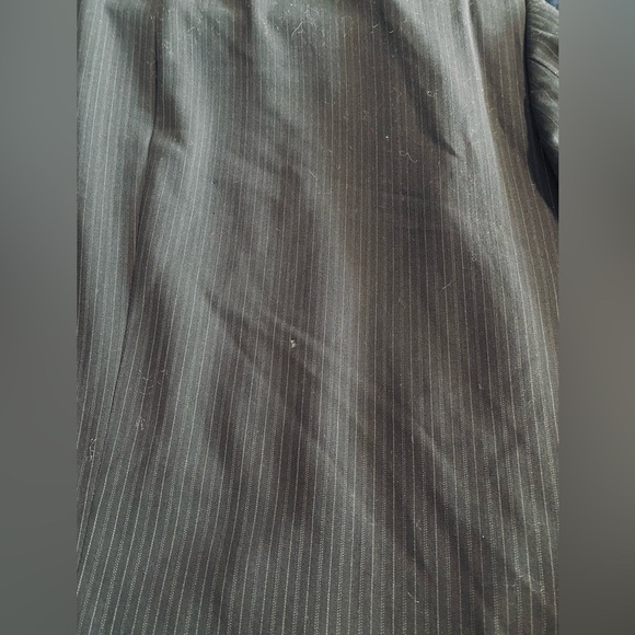 Oscar de la Renta Designer Wool Suit Jacket with Satin Lining - Picture 11 of 11